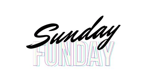 Sunday Funday Png Free Logo Image