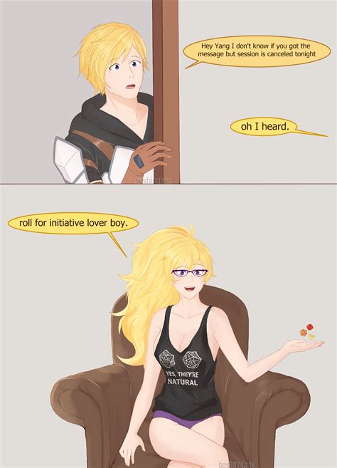 Dnd Yang X Jaune Seshirukun Rwby