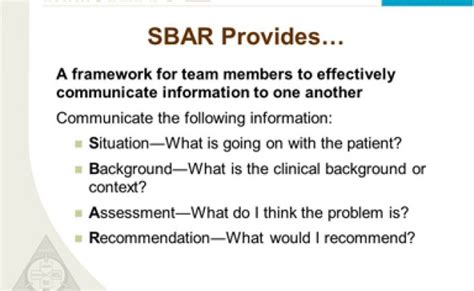 Teamstepps Sbar In Inpatient Medical Teams Otosection
