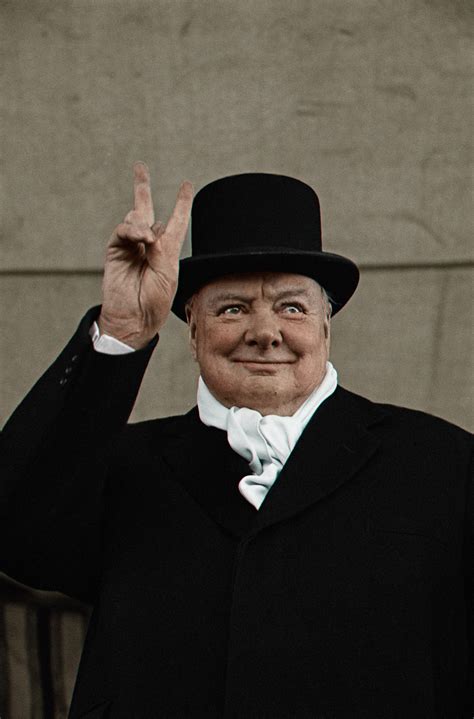 Winston Churchill Rcolorization
