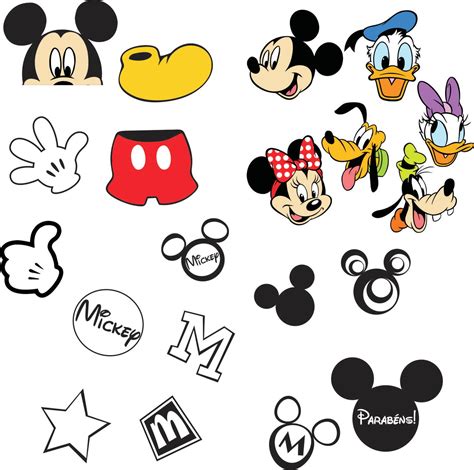 Kit Digital Mickey Mouse Elo7 Produtos Especiais
