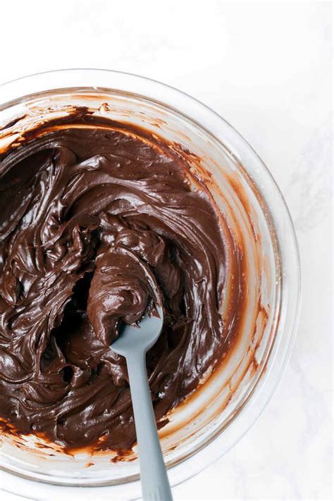Sour Cream Chocolate Frosting Recipe Savory Simple