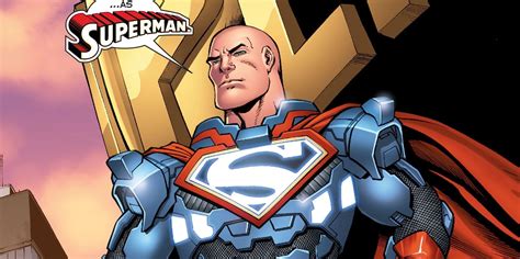 Lex Luthor Is Dc Comics Brand New Superman