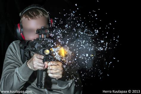 High Speed Ballistics Photography Pistols