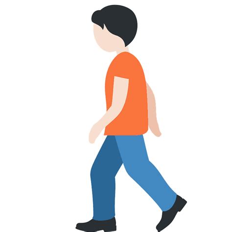 Person Walking Emoji Clipart Free Download Transparent Png Creazilla Images