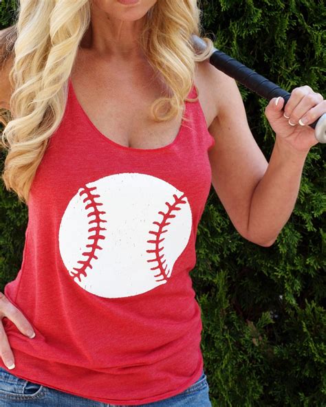 baseball workout tank top baseball mom fashion tank baseball etsy