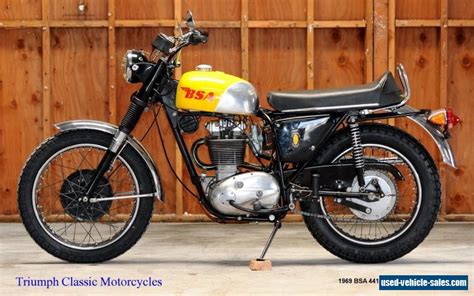 1969 Bsa 441 Victor Special For Sale In Canada