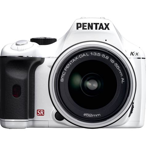 Pentax Pentax K X Digital Slr With 18 55mm Zoom Lens 16302 Bandh