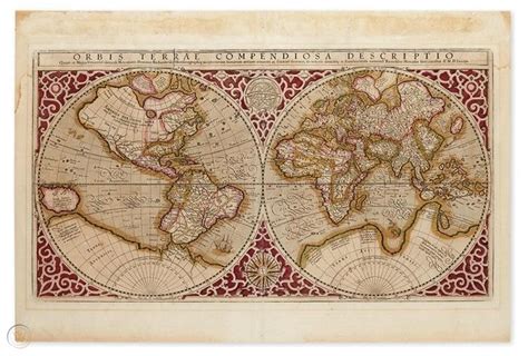 Mercator Rumold Orbis Terrae Compendiosa Descriptio Lot 129