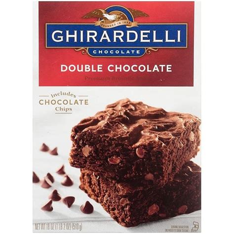 Ghirardelli Premium Double Chocolate Brownie Mix 510g The Candy Store