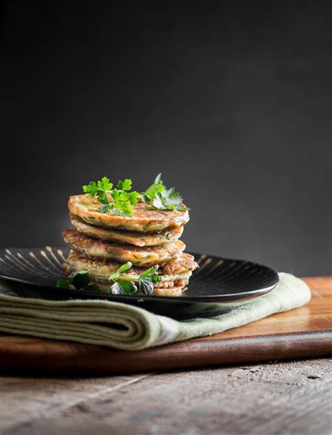 Golden Crispy Zucchini Fritters Recipe Blogtastic Food