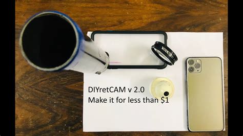 Diyretcam V 2 0 How To Make A Cost Effective Smartphone Fundus Camera