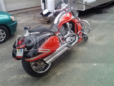 Corbin Beetle Bags On An Se The 1 Harley Davidson V Rod