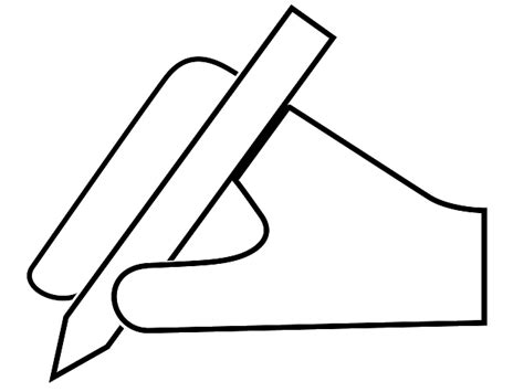 Hand Cursor Pen Clip Art At Vector Clip Art Online Royalty
