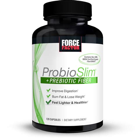 Buy Force Factor Probioslim Prebiotic Fiber Weight Loss Supplement For