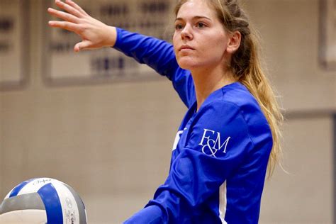 Fandm Womens Volleyball Team Champions First Sustainable Uniform To Away