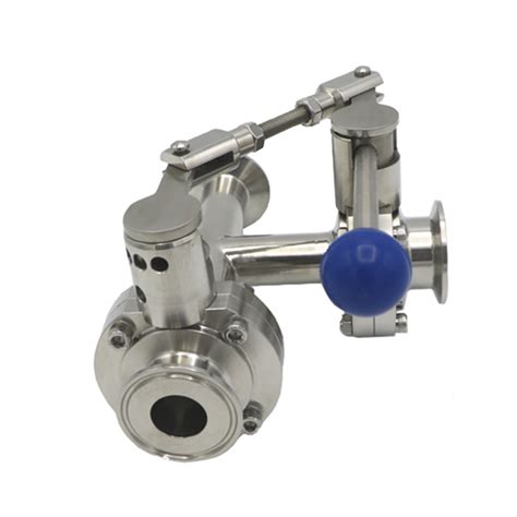 3 Way Butterfly Valves With Linkage Level From China Manufacturer
