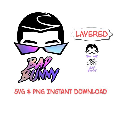 Bad Bunny Svg Cut File Bad Bunny Logo Svg Conejo Malo Svg Etsy Sexiz Pix