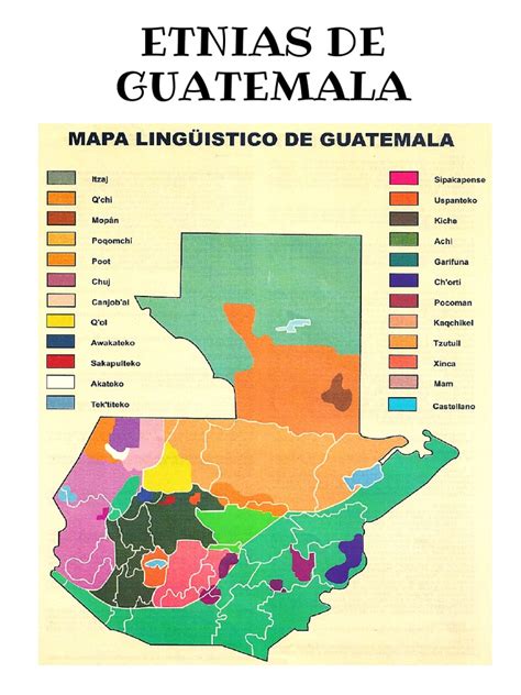 Álbum De Pueblos Y Etnias De Guatemala Pdf Guatemala Pueblos