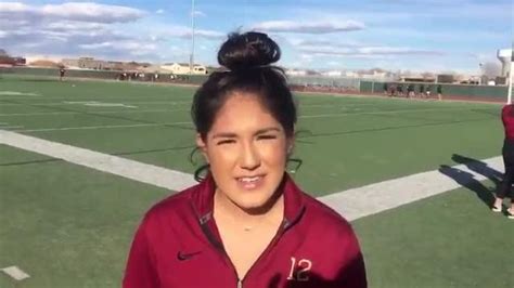 El Dorado Girls Soccer Player Natalie Gonzalez Talks Soccer
