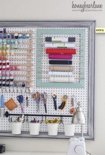 Extra Large Pegboard For Craft Room Organization Craft Room Office