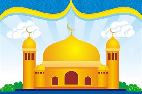 Gambar mewarnai masjid dengan gambar kartun gambar warna | copyright . Gambar Masjid Kartun Warna Hijau - Laco Blog