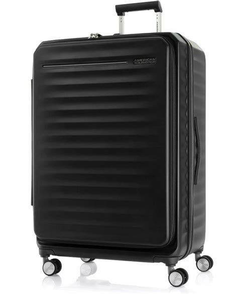 American Tourister Frontec 79cm Large 4 Wheel Hard Suitcase By