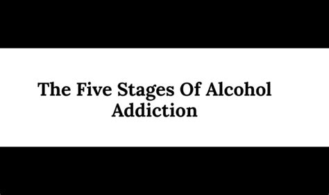 Alcoholism Stages How Do Abuse And Dependence Occur Infographic