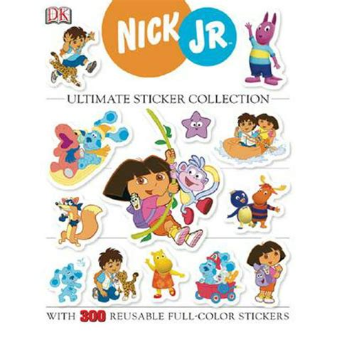 Nick Jr Ultimate Sticker Collection With 300 Reusable Stickers