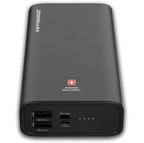 Swiss Military Power Bank 20000mah Startech Store