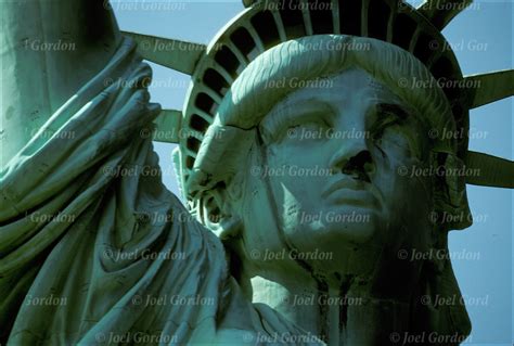 Statue Of Liberty Before Restoration In 1986 Joel Gordon Photography