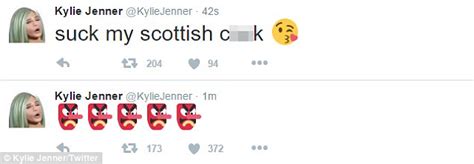 Kylie Jenners Snapchat Is Hacked Daily Mail Online
