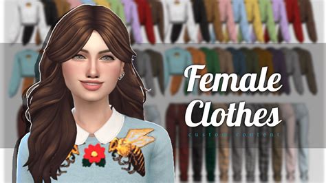 Sims 4 Female Clothes Mods Cc Snootysims