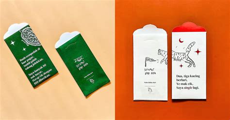 Unique Hari Raya Money Packets Designed By 7 Msian Artists