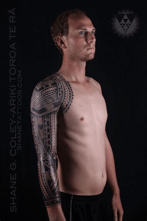 Shane Tattoos Polynesian Sleeve Tatautattoo