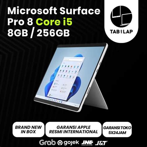 Jual Microsoft Surface Pro 8 Core I5 8gb 128 256gb Bnib Di Seller Tab