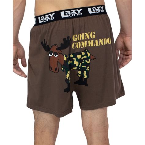 Lazy One Lazyone Funny Animal Boxers Novelty Boxer Shorts Humorous