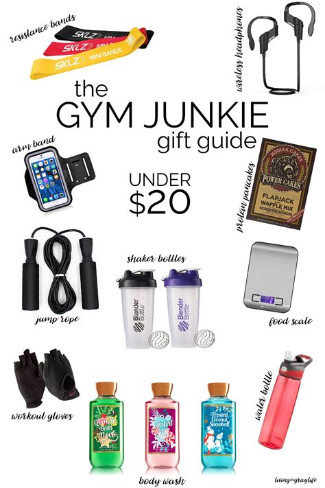 Instead of waiting until the day before to nab a gift for her, use this. A Gift Guide for the Gym Junkie - Living the Gray Life