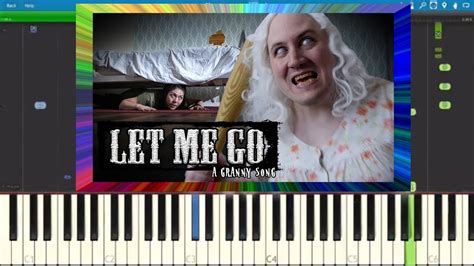 Granny Song Let Me Go Piano Cover Tutorial Random Encounters Youtube