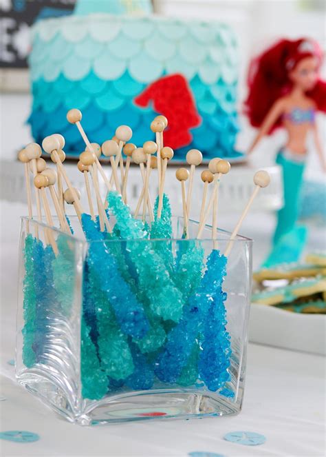 What kid doesn't love cookies for snack time? 11 Mermaid Party Food Ideas - Mommyhooding | Mermaid ...