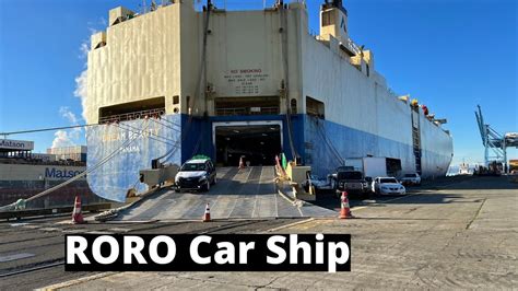 How Cars Are Shipped In Roro Vessel Roro Ship Or Shipping Container