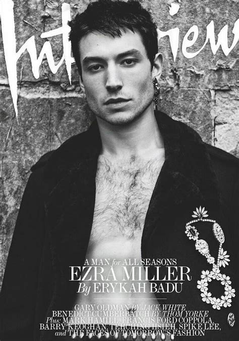 Justice Leagues Ezra Miller Covers Interview Magazine November Issue