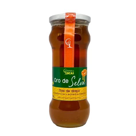 Miel De Abeja Multifloral Selva 500gr Colonos E Incas Nuna Orgánica