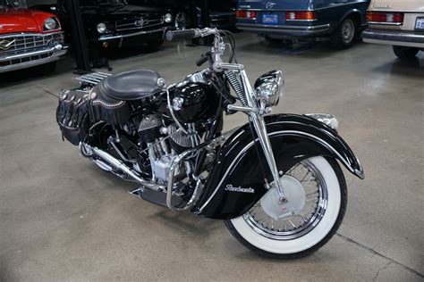1947 Indian Chief Roadmaster 1200cc 74 Ci Motorcycle Stock 78477