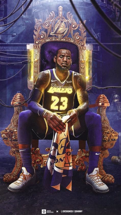 Lebron In Lakers Jersey Wallpapers On Wallpaperdog