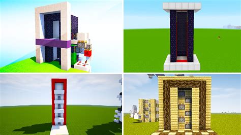 6 Best Elevators In Minecraft Youtube