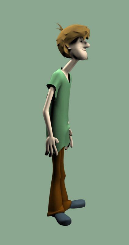 3d Model Shaggy Scooby Doo Shaggy Scooby Doo Shaggy And Scooby Scooby