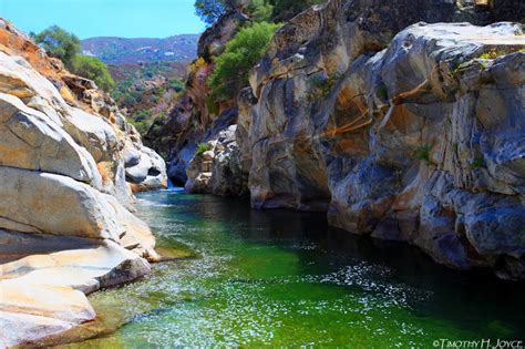 Campsites are located on a slope and good sites for tents is limited. Swimming Holes of California: Behold, The Cliffs ...