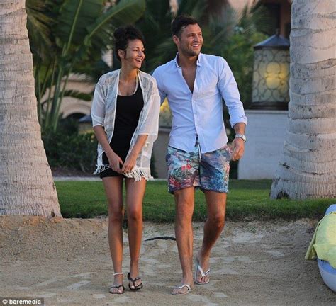 Michelle Keegan And Mark Wright Put On An Amorous Display In Dubai Mark Wright Michelle