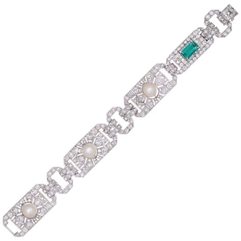 Edwardian Moire Ribbon Diamond Platinum Bracelet For Sale At 1stdibs